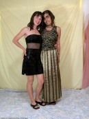 Dhara & Oksana in hairy lesbians gallery from ATKPETITES