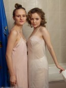 Maria & Viktoria in hairy lesbians gallery from ATKPETITES