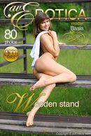 Basia in Wooden Stand gallery from AVEROTICA ARCHIVES by Anton Volkov