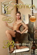 Linda in Brown Dress gallery from AVEROTICA ARCHIVES by Anton Volkov