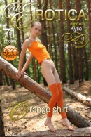 Kylie in Orange Shirt gallery from AVEROTICA ARCHIVES by Anton Volkov