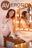 June in Twins gallery from AVEROTICA by Anton Volkov