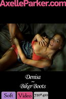 Denisa in Biker Boots video from AXELLE PARKER