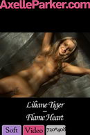 Liliane Tiger in Flame Heart video from AXELLE PARKER