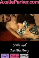 Sonia Red in Join The Army video from AXELLE PARKER