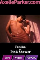 Tanika in Pink Shower video from AXELLE PARKER