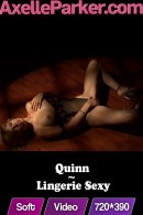 Quinn in Lingerie Sexy video from AXELLE PARKER
