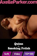 Quinn in Smoking Fetish video from AXELLE PARKER