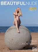 Freja in Issue 732 Concrete Ball gallery from BEAUTIFULNUDE by Peter Janhans