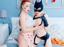Luna Haze & Milka A in Spicy Experiments On Halloween video from BEAUTY-ANGELS