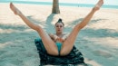 Ksenia’s Topless Bikini  Workout