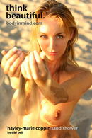 Hayley Marie Coppin in Sand Shower gallery from BODYINMIND by D & L Bell