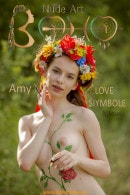 Amy in Love Symbol gallery from BOHONUDE by Antares