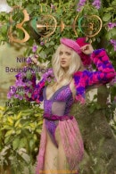 Nika in Bougainvillea vs Hydrangea gallery from BOHONUDE by Antares