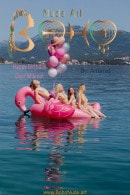 Milena Angel & Amy & Krystal & Nika in Happy Birthday Dear Milena! gallery from BOHONUDE by Antares