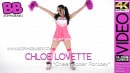 Chloe Lovette in Cheerleader Fantasy video from BOPPINGBABES