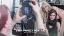Melanie Gold & Lullu Gun in Step-Family Portrait video from BRAZZERS