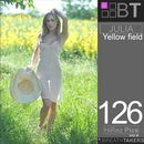 Julia in Yellow Field gallery from BREATH-TAKERS ARCHIVES