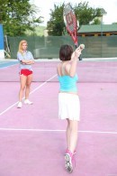 Anabelle & Chrissy Fox in Tennis player fucked by her coach gallery from CLUBSEVENTEEN
