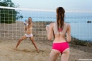 Milly K & Sirena Milano in Sensational Beach Volleyball 2 gallery from CLUBSEVENTEEN