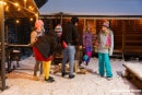 Eva Tender & Lisa Nixon & Loli Pop & Funky Town in Snow Bunnies 5 gallery from CLUBSEVENTEEN