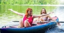 Olivia Trunk & Emma Korti in Kayak Ride With The Girls video from CLUBSEVENTEEN