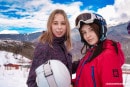 Alice Flore & Erika Mori in Ready, Set, Snow! 4/4 gallery from CLUBSEVENTEEN