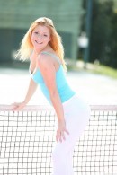 Chrissy Fox in Busty Redhead On The Tennis Court gallery from CLUBSWEETHEARTS