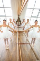 Evelyn Dellai & Cayla A & Vinna Reed in Pleasing The Ballet Teacher gallery from CLUBSWEETHEARTS