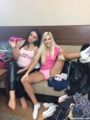 Anina Silk & Candee Licious in Behind The Scenes gallery from CLUBSWEETHEARTS