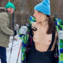 Apres Ski Flashing With Jane White