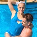 Splash Of Water For Cute Nicole Murkovski