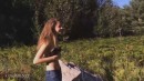 Becca Clark in Becca's Walk In The Woods video from COSMID