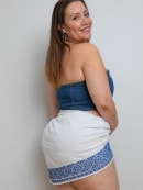 RIsa Tose Takes Off Her Skirt
