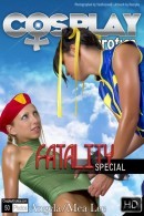Angela & Mea Lee in Fatality Special gallery from COSPLAYEROTICA