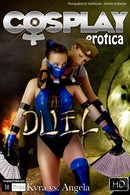 Kyra & Angela in Duel gallery from COSPLAYEROTICA