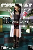 Mea Lee in Give me a Sample gallery from COSPLAYEROTICA