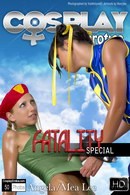 Mea Lee & Angela in Fatality Special gallery from COSPLAYEROTICA