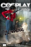 Nayma & Lana in Zombie Hunter gallery from COSPLAYEROTICA