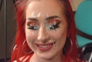 Gigi Rouge in Paint My Face video from CUMPERFECTION