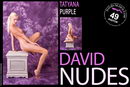 Tatyana in Purple gallery from DAVID-NUDES by David Weisenbarger