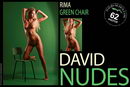 Rima in Green Chair gallery from DAVID-NUDES by David Weisenbarger