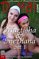 Martisha & Snezhana in Set 1 gallery from DOMAI by Aleksandra Almazova