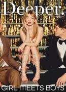 Demi Hawks & Gal Ritchie & Hazel Moore & Matty in Girl Meets Boys video from DORCELVISION