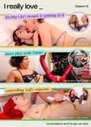 Serafina Sky & Lina Bembe & MushroomSofi in I Really Love Season 5 video from DORCELVISION