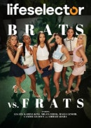 Lia Lin & Amirah Adara & Karina King & Candee Licious & Milan Cheek & Malia Lenoir in Brats Vs Frats video from DORCELVISION