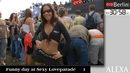 Alexa in Funny Day at Sexy Loveparade 1 video from EROBERLIN