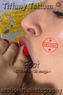 Tiffany Tattum in Foot gallery from EROTIC-ART by JayGee
