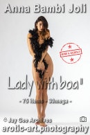 Anna Bambi Joli in Lady With Boa II gallery from EROTIC-ART by JayGee