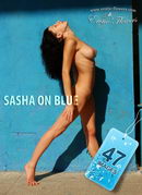 Sasha On Blue gallery from EROTIC-FLOWERS